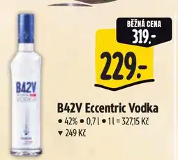 Albert B42V Eccentric Vodka nabídka