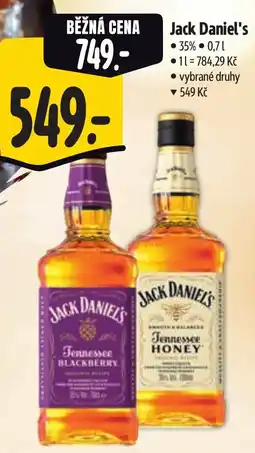 Albert Jack Daniel's nabídka