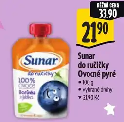 Albert Sunar do ručičky Ovocné pyré nabídka