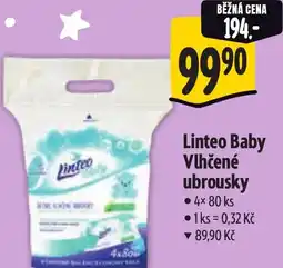 Albert Linteo Baby Vlhčené ubrousky nabídka