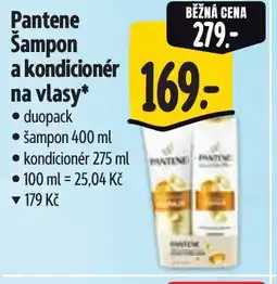 Albert Pantene Šampon a kondicionér na vlasy nabídka