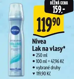 Albert Nivea Lak na vlasy nabídka