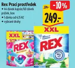 Albert Rex Prací prostředek nabídka