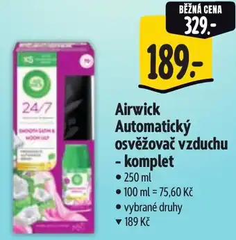 Albert Airwick Automatický osvěžovač vzduchu - komplet nabídka
