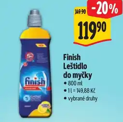 Albert Finish Leštidlo do myčky nabídka