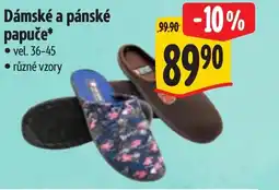 Albert Dámské a pánské papuče nabídka