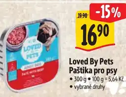 Albert Loved By Pets Paštika pro psy nabídka