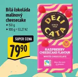 Albert Bílá čokoláda malinový cheesecake nabídka