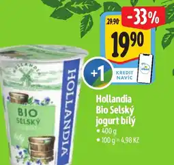Albert Hollandia Bio Selský jogurt bílý nabídka