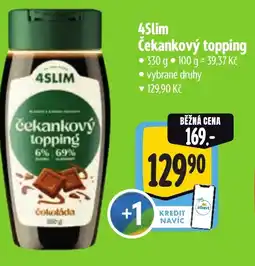 Albert 4Slim Čekankový topping nabídka