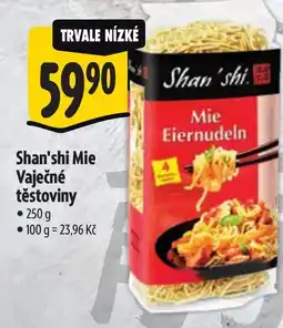 Albert Shan'shi Mie Vaječné těstoviny nabídka