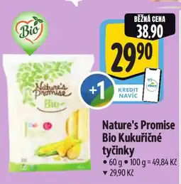 Albert Nature's Promise Bio Kukuřičné tyčinky nabídka