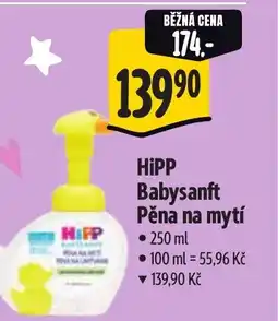 Albert HiPP Babysanft Pěna na mytí nabídka