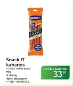 Tamda Foods Snack IT kabanos nabídka