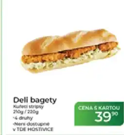 Tamda Foods Deli bagety Kufeci stripsy nabídka