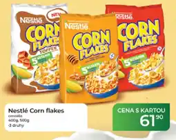 Tamda Foods Nestlé Corn flakes cereálie nabídka