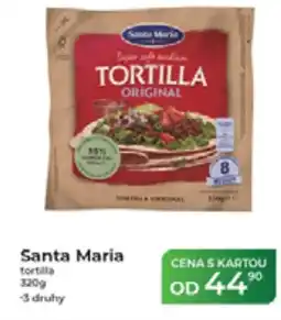 Tamda Foods Santa Maria tortilla nabídka