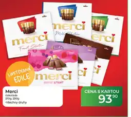 Tamda Foods Merci čokoláda nabídka