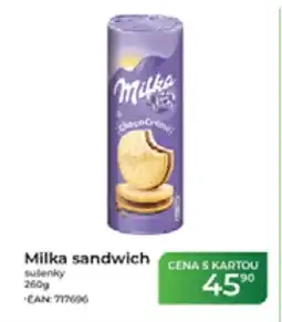 Tamda Foods Milka sandwich sušenky nabídka