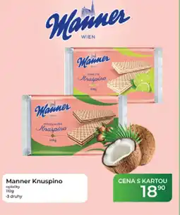 Tamda Foods Manner Knuspino oplatky nabídka