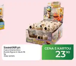 Tamda Foods SweetNFun Cukro Hračka Dino Puzzle Figure In Skull nabídka