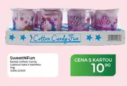 Tamda Foods SweetNFun Barbie Cotton Candy Cukrová Vata V Klimku nabídka