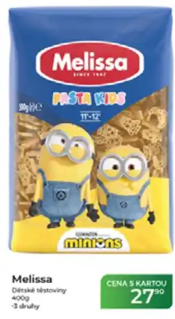 Tamda Foods Melissa Detské těstoviny nabídka