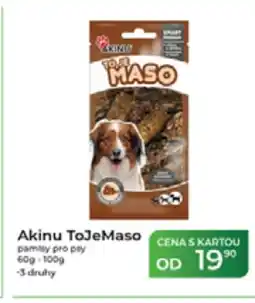 Tamda Foods Akinu ToJeMaso pamisy pro psy nabídka