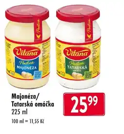 Qanto Vitana Majonéza/ Tatarská omáčka nabídka