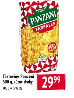 Qanto Těstoviny Panzani nabídka