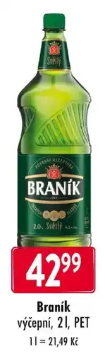 Qanto Braník výčepní nabídka