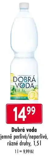 Qanto Dobrá voda jemně perlivá/neperlivá nabídka