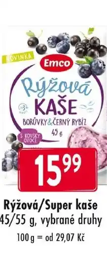 Qanto Rýžová/Super kaše nabídka