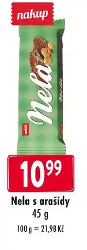 Qanto Nela s arašídy nabídka