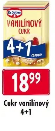 Qanto Dr.Oetker Cukr vanilínový 4+1 nabídka