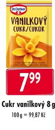 Qanto Dr.Oetker cukr vanilkový nabídka
