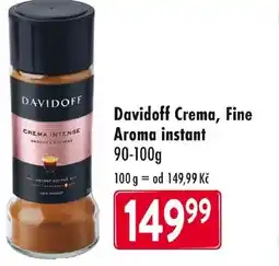Qanto Davidoff Crema, Fine Aroma instant nabídka