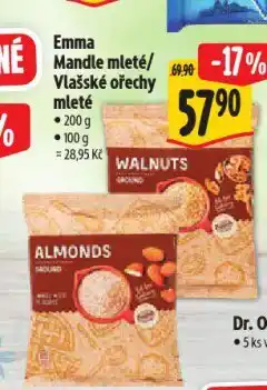 Albert Emma vlašské ořechy mleté nabídka