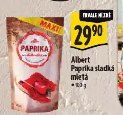 Albert Paprika sladká nabídka