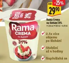 Albert Rama crema na šlehání nabídka