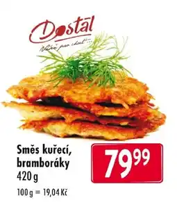 Qanto Směs kuřecí, bramboráky nabídka