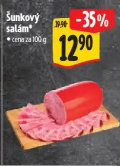 Albert Šunkový salám nabídka