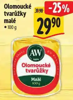 Albert Olomoucké tvarůžky nabídka