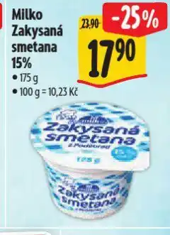 Albert Milko zakysaná smetana nabídka