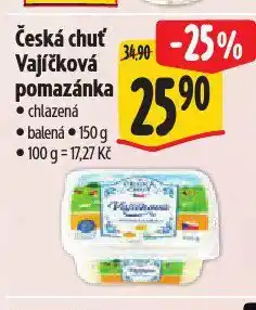 Albert Vajíčková pomazánka nabídka