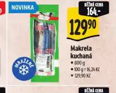 Albert Makrela kuchaná nabídka