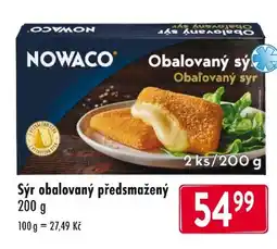 Qanto Nowaco Sýr obalovaný předsmažený nabídka