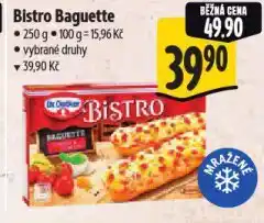 Albert Bistro baguette nabídka