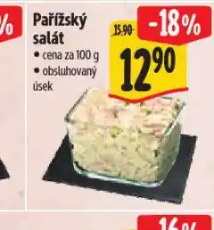 Albert Pařížský salát nabídka