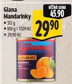 Albert Giana mandarinky nabídka